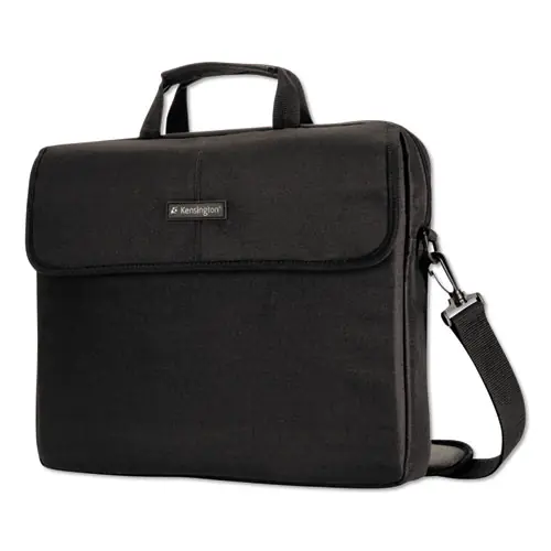 Kensington® Simply Portable Padded Laptop Sleeve, Fits Devices Up to 17", Black