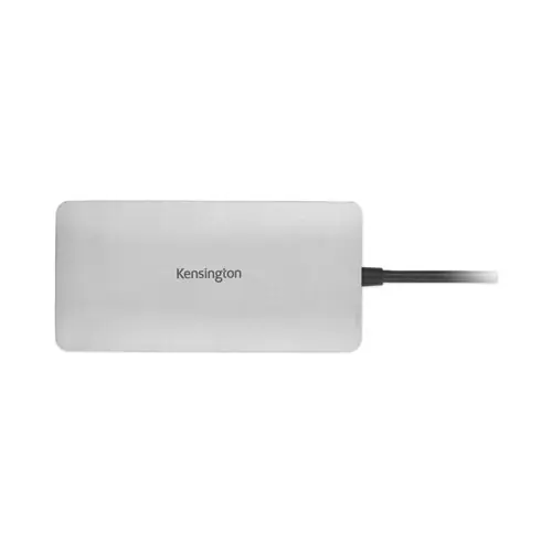 Kensington® UH1400P USB-C 8-in-1 Driverless Mobile Hub, Gray