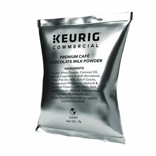Keurig® Premium Cafe Powders, Chocolate, 16 oz Bag, 12/Carton