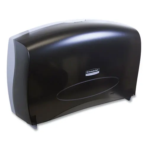 Kimberly-Clark Professional* Cored JRT Jumbo Combo Tissue Dispenser, Smoke/Gray