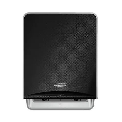 Kimberly-Clark Professional* ICON Automatic Roll Towel Dispenser, Black Mosaic