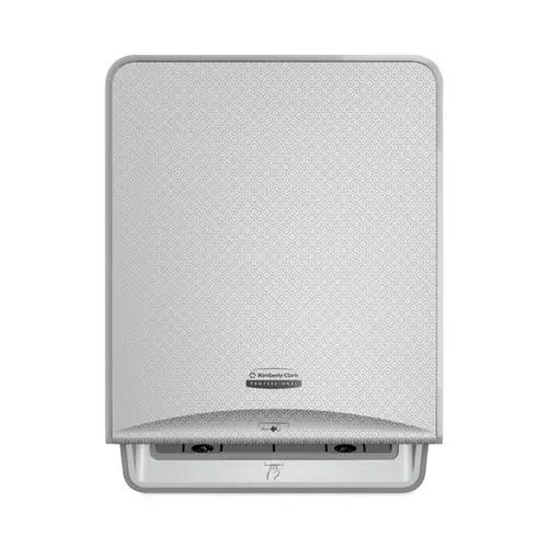 Kimberly-Clark Professional* ICON Automatic Roll Towel Dispenser, Silver Mosaic