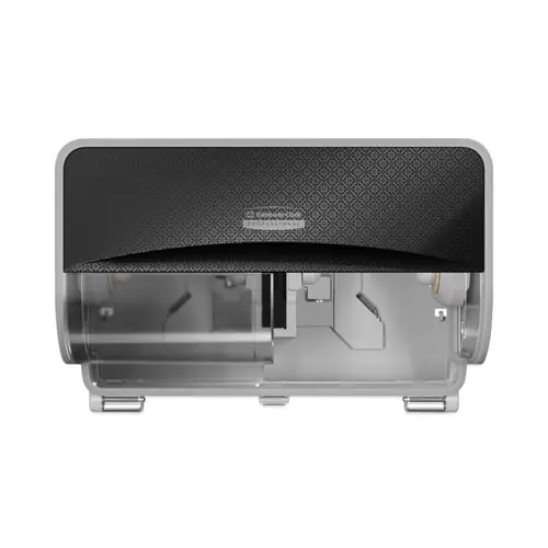 Kimberly-Clark Professional* ICON Coreless Standard Roll Toilet Paper Dispenser, Black Mosaic
