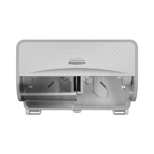 Kimberly-Clark Professional* ICON Coreless Standard Roll Toilet Paper Dispenser, Silver Mosaic