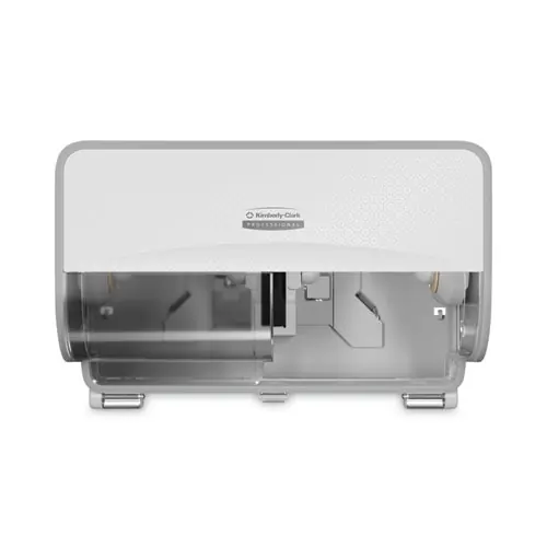 Kimberly-Clark Professional* ICON Coreless Standard Roll Toilet Paper Dispenser, White Mosaic