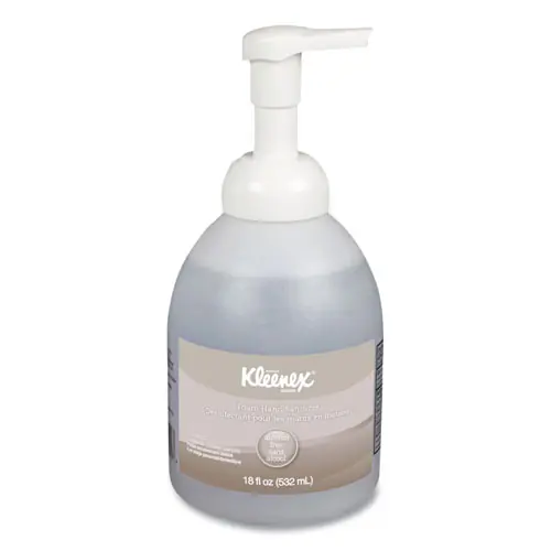 Kleenex® Alcohol-Free Foam Hand Sanitizer, Fragrance-Free