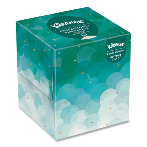 Kleenex® Boutique White Facial Tissue, 2-Ply, Pop-Up Box, 90 Sheets/Box