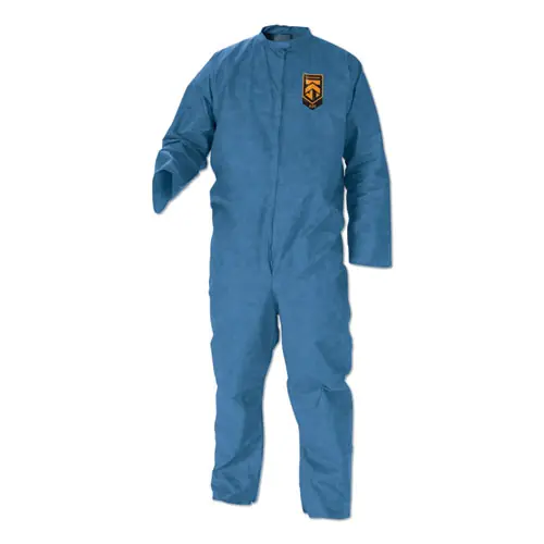 KleenGuard™ A20 Breathable Particle-Pro Coveralls, Zip Front, 2X-Large, Blue, 24/Carton