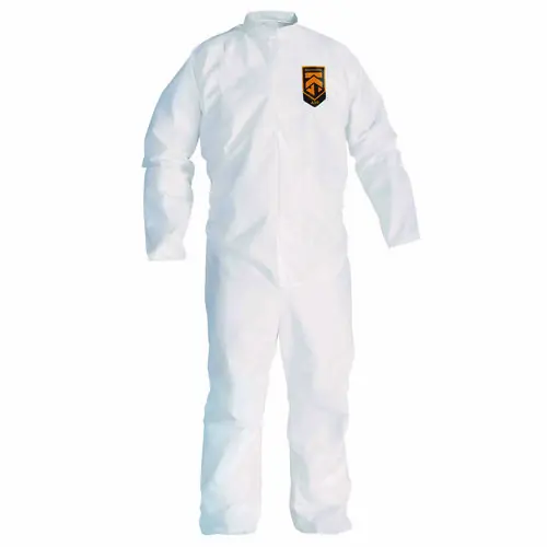 KleenGuard™ A30 Breathable Splash and Particle Protection Coveralls, 3X-Large, White, 21/Carton