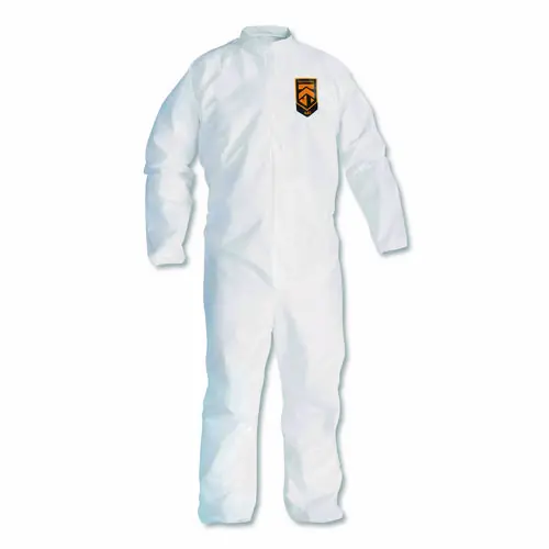 KleenGuard™ A30 Elastic-Back Coveralls, White, 2X-Large, 25/Carton