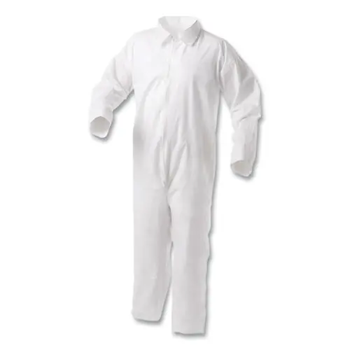 KleenGuard™ A35 Liquid and Particle Protection Coveralls, 2X-Large, White, 25/Carton