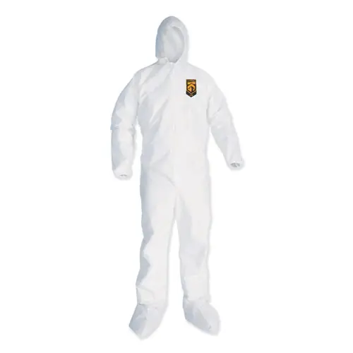 KleenGuard™ A35 Liquid and Particle Protection Coveralls, 2X-Large, White, 25/Carton