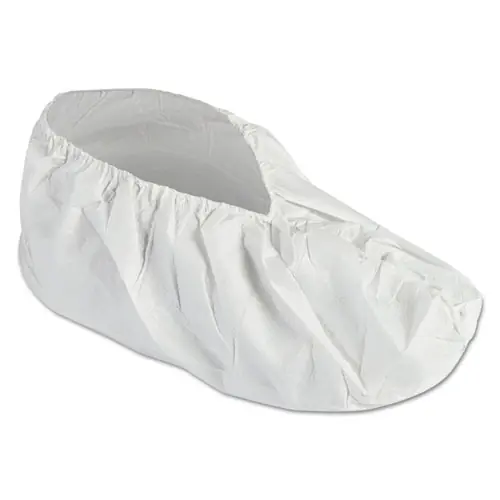 KleenGuard™ A40 Liquid and Particle Protection Shoe Covers, Medium, White