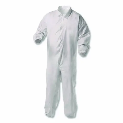 KleenGuard™ KGA35 Liquid and Particle Protection Coveralls, 5X-Large, White, 25/Carton