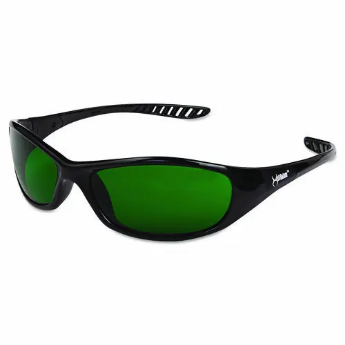 KleenGuard™ V40 HELLRAISER Safety Eyewear, Black Frame, IR/UV 3.0 Lens
