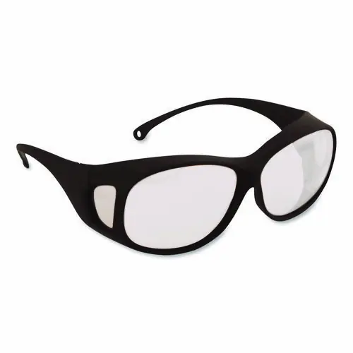 KleenGuard™ V50 OTG Safety Eyewear, Black Frame, Clear Anti-Fog Lens