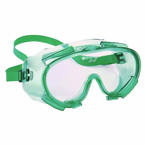 KleenGuard™ V80 Monogoggle XTR Safety Goggles, Clear Lens, Green Frame, 36/Carton