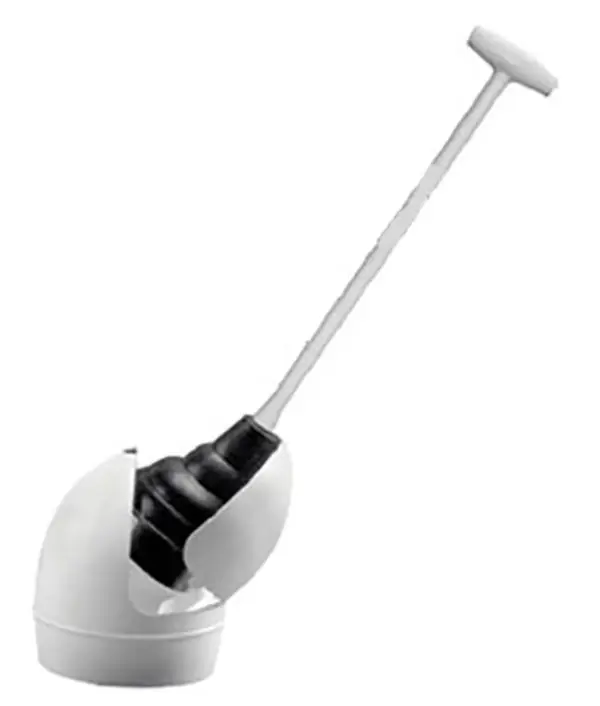 Korky Plunger with Self Closing Caddy