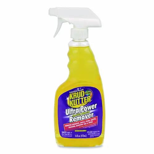 Krud Kutter® Ultra Power Specialty Adhesive Remover, 16 oz Spray Bottle, 6/Carton