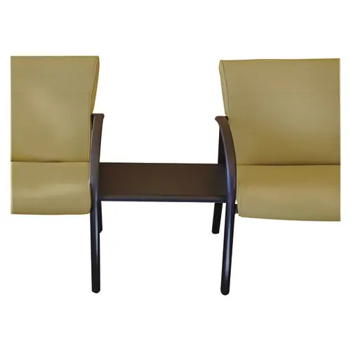 La-Z-Boy® Contract Gratzi Reception Series Ganging Table, Rectangular, 23" W x 16.5" D x 16.5" H, Black