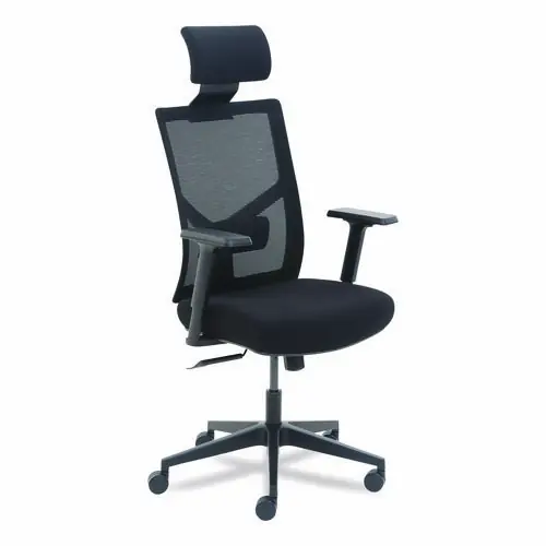 La-Z-Boy® Mesh Back Molded Foam Task Chair, Supports Up to 275 lb, Black Seat/Back