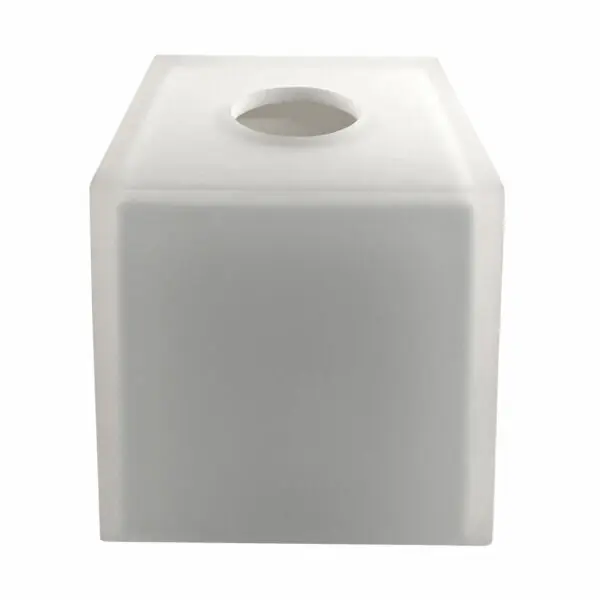 Laguna Ice Tissue Box – Frosted Finish