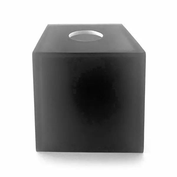 Laguna Smoke Tissue Box – Frosted Finish