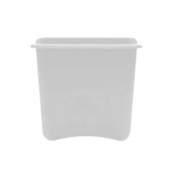 Lancaster 8 Qt Wastebasket – White