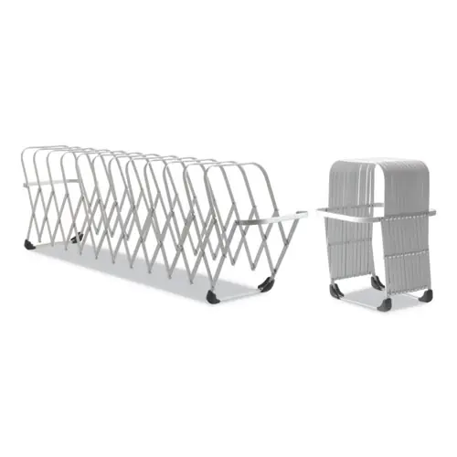 LEE Flexifile Expandable Collator/Organizer, 12 Sections, Silver