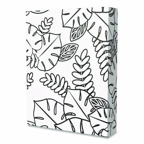 Lettermark™ 30% Recycled Colored Paper, 20 lb Bond, 8.5 x 11, Ivory, 500 Sheets