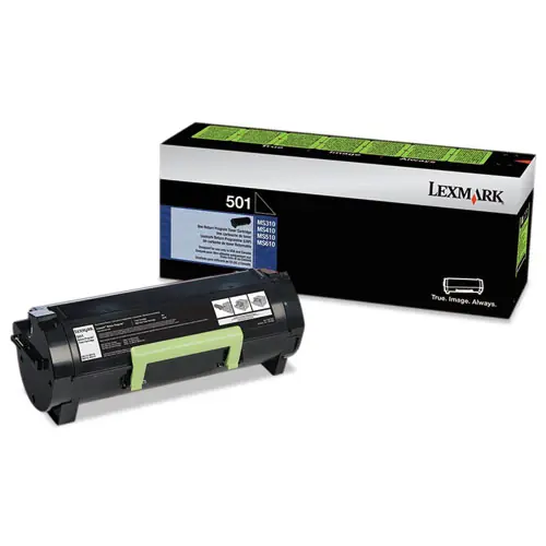 Lexmark™ 50F1000 Return Program Toner Cartridge, Black, 1,500 Page Yield