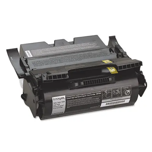Lexmark™ 64015HA Return Program High-Yield Toner Cartridge, Black, 21,000 Page Yield
