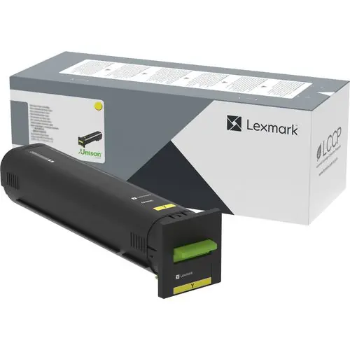 Lexmark™ 72K0X40 Extra High-Yield Toner, Yellow, 22,000 Page-Yield