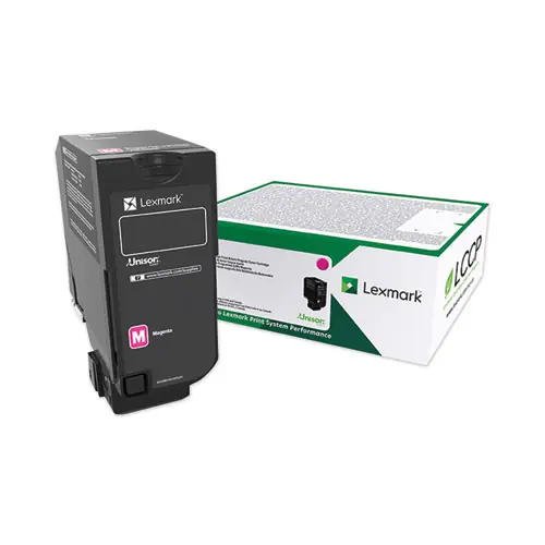 Lexmark™ 74C00MG Return Program Toner Cartridge, Magenta, 3,000 Page Yield