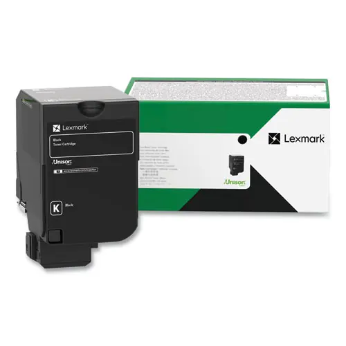 Lexmark™ 74C0SKG Return Program Toner, Black, 7,000 Page Yield