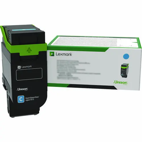 Lexmark™ 75M10C0 Toner, Cyan, 2,000 Page Yield