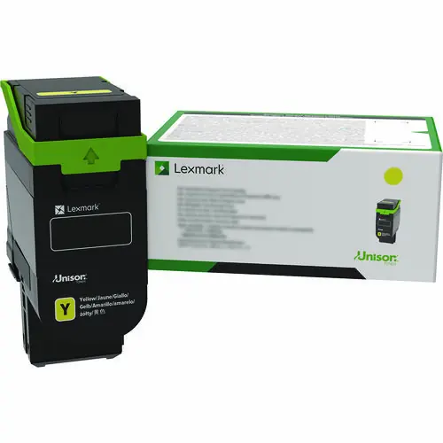 Lexmark™ 75M10Y0 Toner, Yellow, 2,000 Page Yield