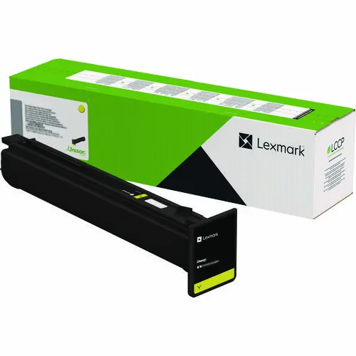 Lexmark™ 77L10Y0 Toner Cartridge, Yellow, 12,000 Page Yield (Non-Stock, Extended Delivery)