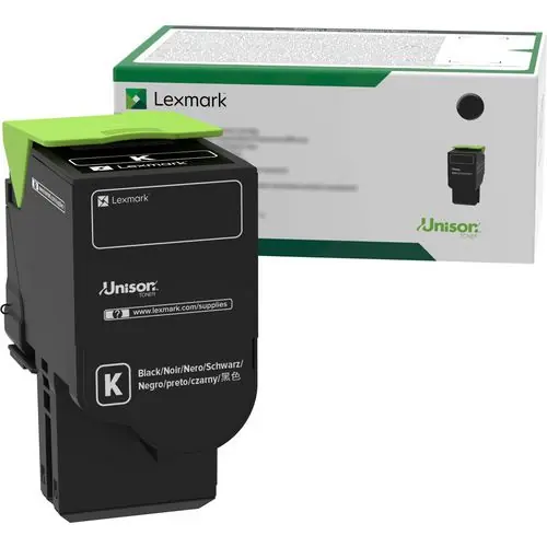 Lexmark™ 78C00KG Return Program Toner, Black, 2,000 Page Yield