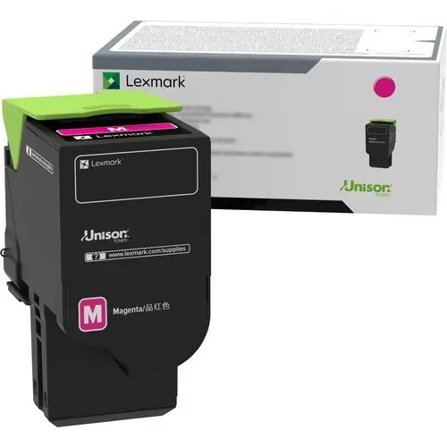 Lexmark™ 78C00MG Return Program Toner Cartridge, Magenta, 1,400 Page Yield