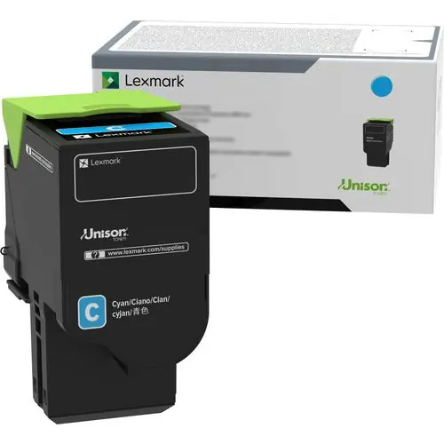 Lexmark™ 78C0UKG, 78C0UCG, 78C0UMG, 78C0UYG Ultra High-Yield Return Program Toner Cartridge