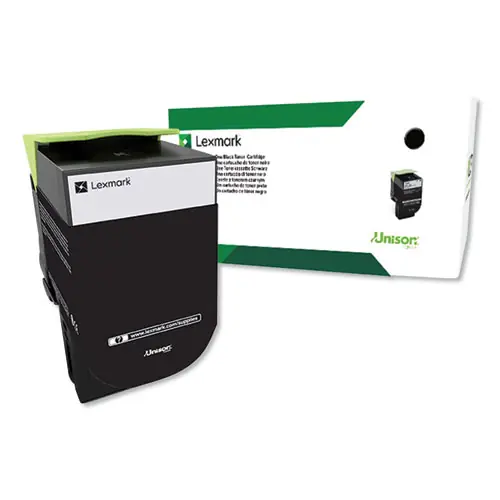 Lexmark™ 80C0HKG Return Program High-Yield Toner, 4,000 Page-Yield, Black, TAA Compliant