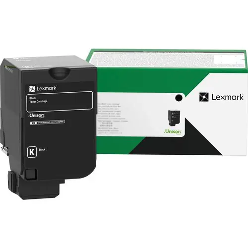 Lexmark™ 81C1XK0 Return Program Toner Cartridge, Black, 28,000 Page-Yield
