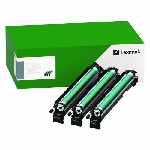 Lexmark™ 85D0Q00 Photoconductor Unit, Black, 3/Box