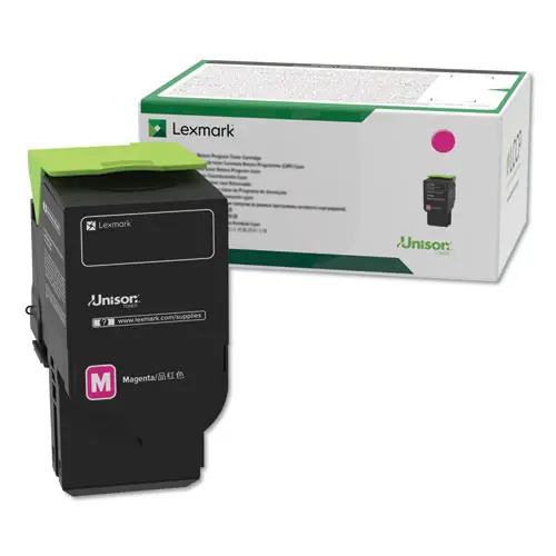 Lexmark™ C241XM0 Return Program Extra High-Yield Toner Cartridge, Magenta, 3,500 Page Yield