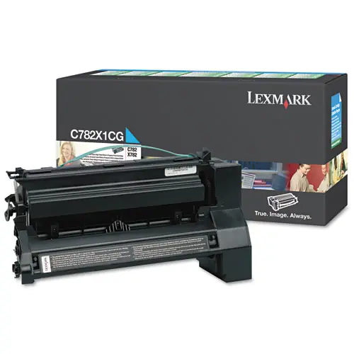 Lexmark™ C782X1CG, C782X1KG, C782X1MG, C782X1YG Laser Cartridge