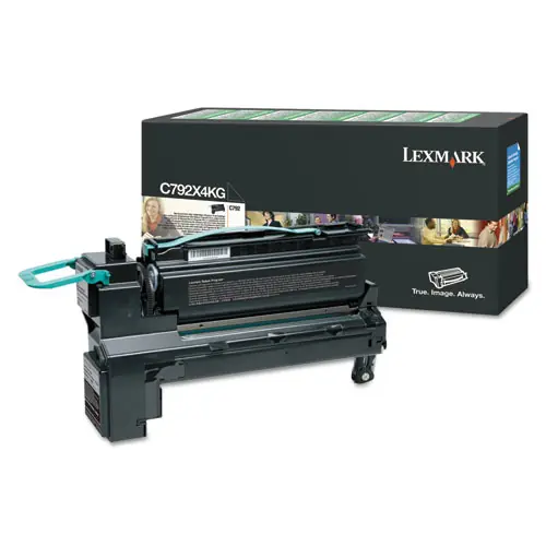 Lexmark™ C792X4KG Return Program Extra High-Yield Toner Cartridge, Black, 17,000 Page Yield