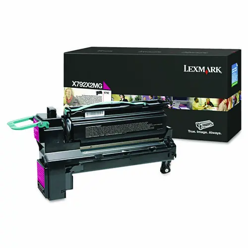 Lexmark™ X792X2MG Extra High-Yield Toner Cartridge, Magenta, 20,000 Page Yield