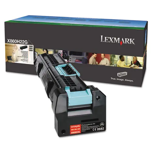 Lexmark™ X860H22G Photoconductor Unit, Black, 48,000 Page Yield