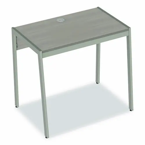 Linea Italia® Klin Desk, Ash, 33"W x 19"D x 29.5"H